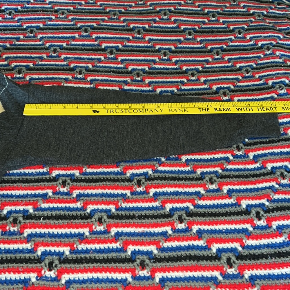 Brooks Brothers Large gray/yellow/white merino wool sweater New Without Tags - Picture 9 of 12